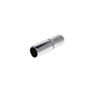 Image de GEDORE red Douille longue, Entraînement 1/2&quot; 12,5 mm, 12 pans, Diamètre 18 Outil, R61101814, Acier chromé