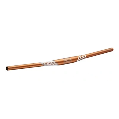 Image de Funn Full On cintre VTT avec collier de serrage 35 mm et largeur 785 mm, rehaussé en alliage solide léger pour VTT, BMX vélo route, rehausse 7 (Orange)
