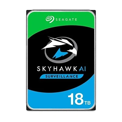 Image de Seagate Skyhawk AI 18TB 3.5IN 6GB/S SATA 256MB 24X7