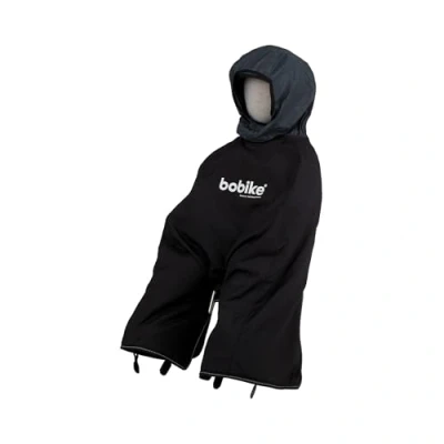 Image de BOBIKE 8015300262 Housse Thermique multifonctionnelle imperméable pour Enfants et Chaise, Garder Votre bébé réglable au Chaud Sec de Tucanourbano en Couleur Noir