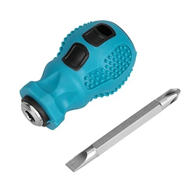 Image de SoarUp Mini Magnétique Double Butée Croix Slot Bits Tournevis, Tournevis porte embouts boule bi matière Facile à Utiliser Compact Portable Pocket Taille Petit Outil Main.