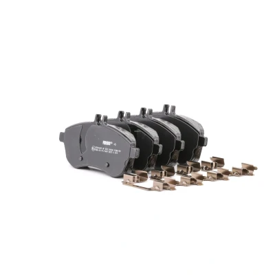 Image de FERODO PREMIER ECO FRICTION FDB4199 Jeu de plaquettes frein préparé pour indicateur d&#039;usure avec vis d&#039;étrier accessoires