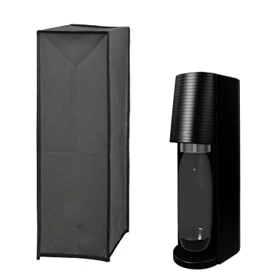 Image de kwmobile Housse compatible avec soda Stream Terra de protection intégrale pour machine à eau gazeuse et gris foncé