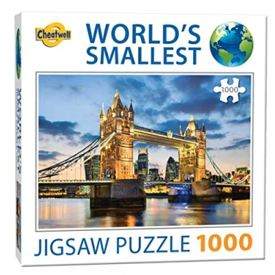 Image de Cheatwell Games World&#039;s Smallest 1000 Piece Puzzle Tower Bridge