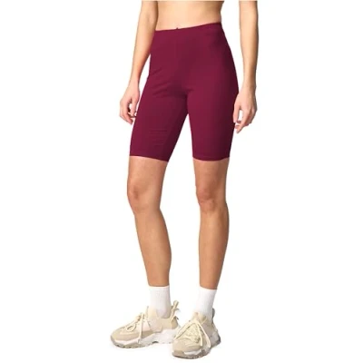 Image de Merry Style Shorts Courts pour Femmes en Coton Legging Femme Confortables de Cyclisme Parfait Un Usage Quotidien et Le Sport MS10 200 (Bordeaux XL)