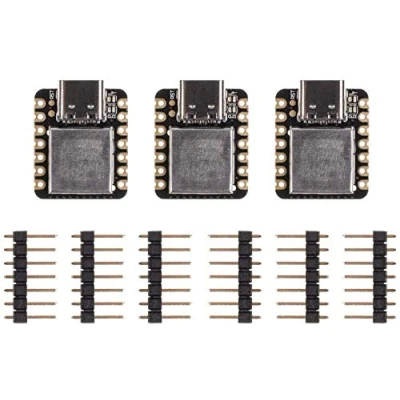 Image de Seeed Studio XIAO SAMD21 : le plus petit microcontrôleur Arduino basé sur SAMD21n avec des interfaces riches pour les appareils portables, 100 % compatible IDE, conçu projets