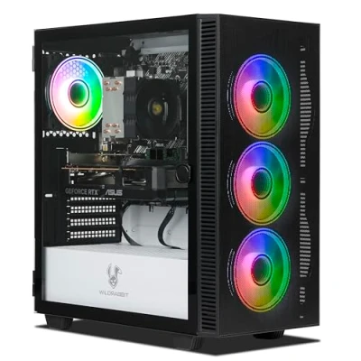 Image de Ankermann Game Office Work V3 AMD Ryzen 5 5600X Nvidia GeForce RTX 4060 8Go 32Go RAM 1To NVMe SSD Windows 11 WiFi Libre