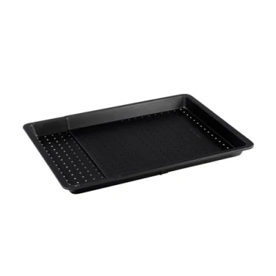 Image de Plaque à pizza rectangulaire perforée extensible 37 52 x 33 cm Zenker Black Metallic ref. 6539