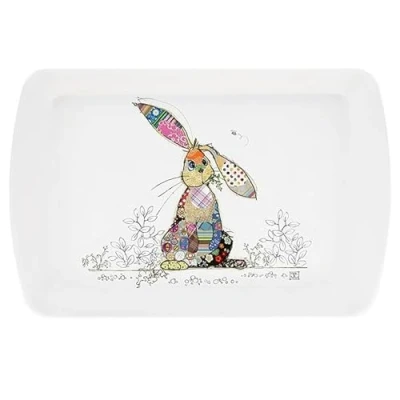 Image de Petit Plateau de Service Lesser &amp; Pavey Design Britannique pour Multiples utilisations dans la Maison Plateaux Servir des Aliments ou Boissons Binky Bunny