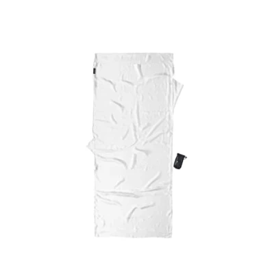 Image de Cocoon ST Sac de couchage (Travelsheet) Soie Mixte Adulte Blanc (naturel) 86&quot;x35&quot;
