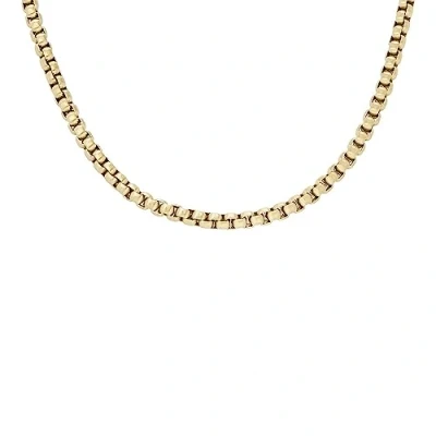 Image de Fossil Collier goldcoloured, Homme, Taille: One Size, Gold coloured
