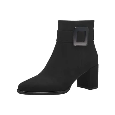 Image de Marco Tozzi Bottines, Femme, Taille: 40, Black comb Textile