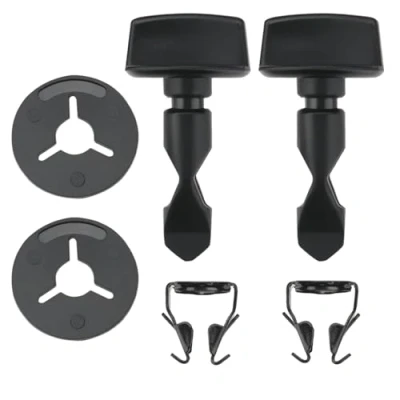 Image de LT Easiyl Lot de 2 clips fixation pour pare chocs arrière 6Q0807643 6N0129355 078103314 Compatible avec Audi Q5 8R 2008 2016