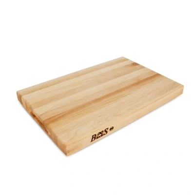 Image de Boos Block Planche à Découper en Merisier Billot De Boucher a Decouper Professionnelle Bois Apero Massif 51 x 38 4 cm
