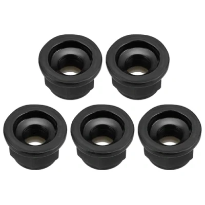 Image de Create idea Lot de 5 écrous lame débroussailleuse M10 x 1 mm à filetage gauche 4126 642 7600 LH compatible avec Stihl FS120 FS200 FS250 FS86 FS87 FS87R