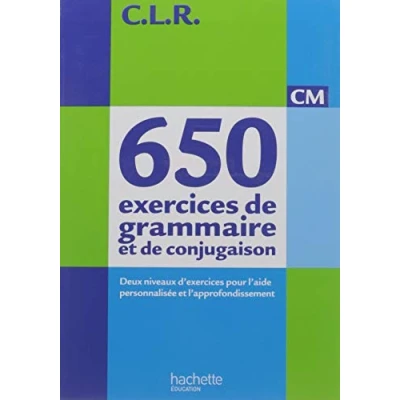 Image de CLR 650 exercices de grammaire et conjugaison CM Livre l&#039;élève Ed.2011 d’occasion Correct