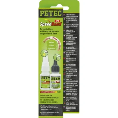 Image de PETEC 93550 Colle universelle 30C + 80C sans silicone couleur