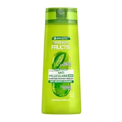 Image de Garnier Fructis Shampooing 2en1 Antipelliculaire thé vert 300 ml