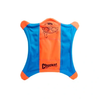 Image de Chuckit! Jouet Rotatif pour Chien Motif écureuil Volant Orange/Bleu Taille L 27,9 x cm