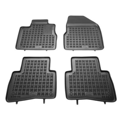 Image de REZAW PLAST 201807 Ensemble de tapis sol Caoutchouc avant et arrière noir NISSAN: Murano I