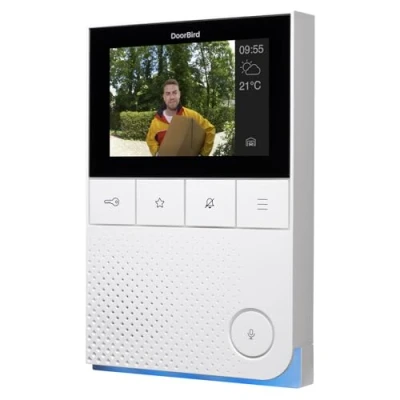 Image de DoorBird A1101 IP Video Interphone de Porte WLAN,LAN Unité intérieure Blanc