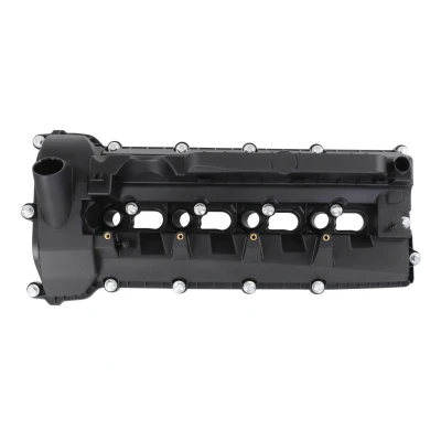 Image de VAICO V48 0551 Cache Culbuteur gauche avec joint de couvercle soupape vis/boulons LAND ROVER: Range Rover Sport, Discovery 4, 3