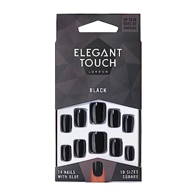 Image de Elegant Touch Faux ongles Nois jais