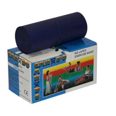 Image de Cando W58520 Bande Elastique LatexFree, 5,5 m, Fort, Bleu