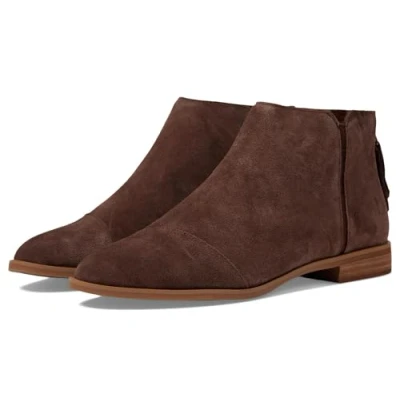 Image de TOMS Femme Rylie Bottine, Daim Marron chêne, 37.5 EU