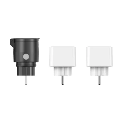Image de Hama Prise WLAN Smart Matter 2xIP20 blanc 1xIP44 noir