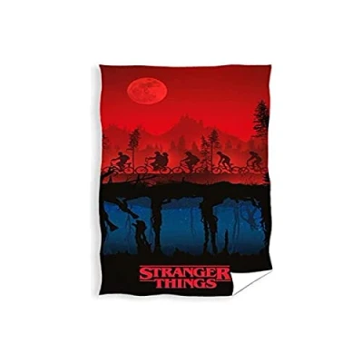 Image de Stranger Things Serviette de Plage Serviettes Bain, Multicolore, Unique