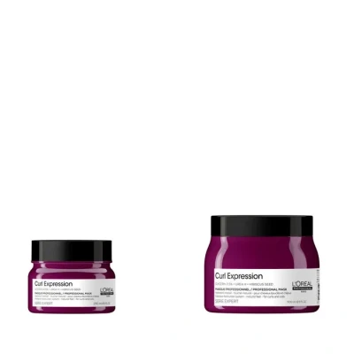 Image de L&#039;Oréal Professionnel, Masque Hydratant Intensif, Cheveux Bouclés / Frisés Crépus, Hydrate Intensément Sans Alourdir &amp; Démêle, Sensation de Légèreté, 250 ml