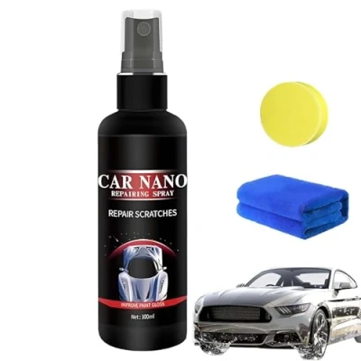 Image de Nurafix Nano Car Spray, Scratch Remover, Repair Fast Repairing Spray,Nurafix Remover for Deep Scratches (1pc 100ml)