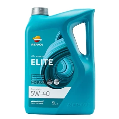Image de Repsol Elite Competition 5W 40 5I Huile moteur RPP0062JFB PEUGEOT: J5 Van, 206 3/5 portes, 307 AUDI: TT Coupe, CITROËN: Xsara Picasso