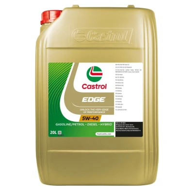 Image de Castrol EDGE 5W 40 20I Huile moteur 1535FD VOLKSWAGEN: Golf 4, Polo V 3/5 portes, 7, BMW: 3 Berline, 5 Touring, RENAULT: CLIO