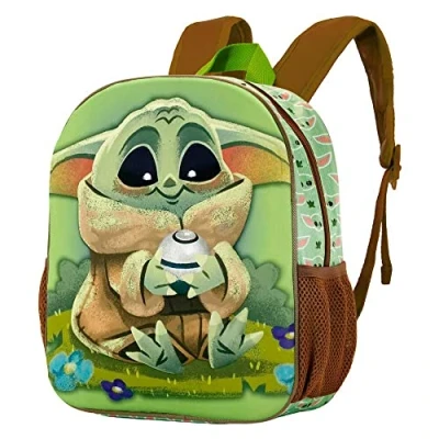 Image de Karactermania THE Mandalorian Thermal 3D Small Sac à dos pour enfants, Taille: One Size, Verde