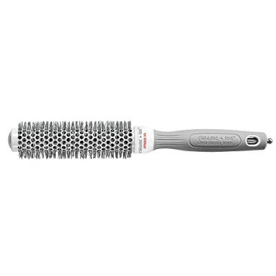 Image de Olivia Garden Ceramic + Ion Speed XL 25mm Brosse avec Barrilet Extra Long pour Coiffer des Sections de Cheveux plus Large, Coiffage et Séchage rapide