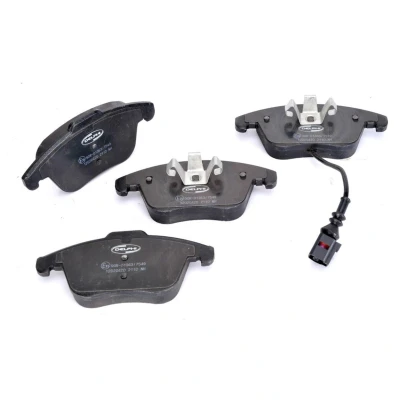 Image de DELPHI LP2110 Jeu de plaquettes frein contact signal d&#039;usure inclus avec tôle anti bruit sans accessoires VOLKSWAGEN: Sharan II, Tiguan I