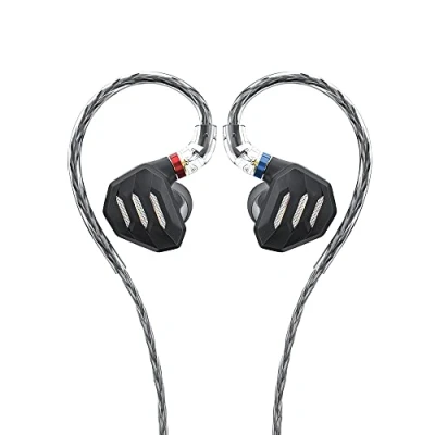 Image de FIIO FH7S Écouteurs Intra Auriculaires Haute Performance 1DD+4BA Technologie Hybride IEM avec Prise 3,5/4,4 mm