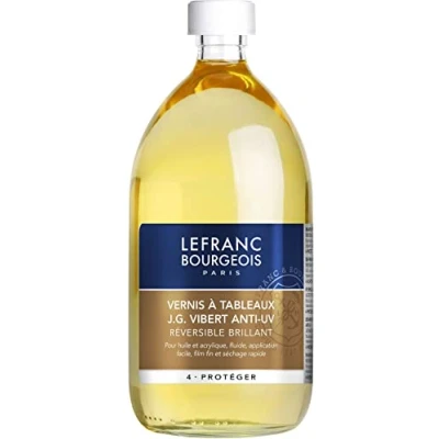 Image de Lefranc Bourgeois Additif Vernis Brillant à Tableau Vibert Flacon 1L