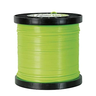 Image de Ribimex Fil carré PRDFC100X30CR en bobine, 3 mm x 100 m, vert