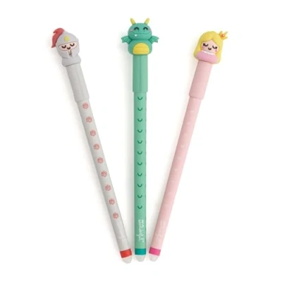 Image de Mr.Wonderful Set de 3 stylos effaçables pour écrire des histoires mémorables