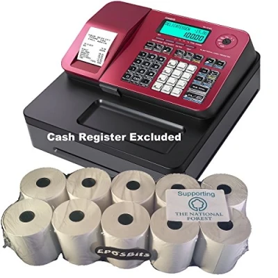 Image de eposbits® Marque rouleaux de Casio se S100 ses100 ses 100 rouge Caisse enregistreuse ? 10
