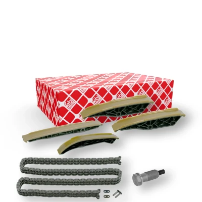 Image de FEBI BILSTEIN 30303 Jeu de distribution à chaînes duplex, avec faux maillon MERCEDES BENZ: Classe ML, E Berline, C Coupe
