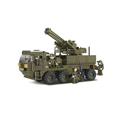 Image de Sluban Army M38 B0302 Camion Batterie Anti aérienne