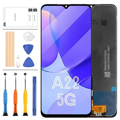 Image de Pour Samsung Galaxy A22 5G Écran de remplacement A226 LCD Touch Digitizer SM A226B Display A226B/DS A226B/DSN Sensor Glass Full Assembly Repair Parts Kit (non original)