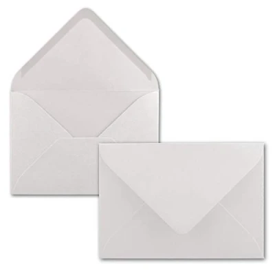 Image de Mini enveloppes FarbenFroh by Gustav Neuser Dimensions : 5,2 x 7,6 cm Avec colle à humidifier Pour cartes de vœux et cadeaux 25 Umschläge 22 Naturweiss
