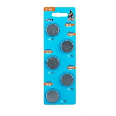 Image de Vinnic CR2430 Lot de 5 Piles Bouton au Lithium 3 V