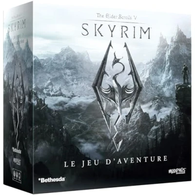 Image de Asmodee Modiphius Entertainment The Elder Scroll V : Skyrim Le Jeu D&#039;AVENTURE Jeux de Société Plateau Coopératif à Partir 14 Ans 1 4 Joueurs 60 Min