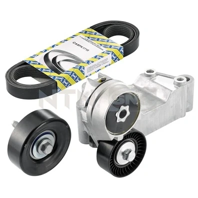 Image de SNR KA852.01 Jeu de courroies trapézoïdales à nervures FORD: Focus Mk1 3/5 portes, Transit Connect Van, Break